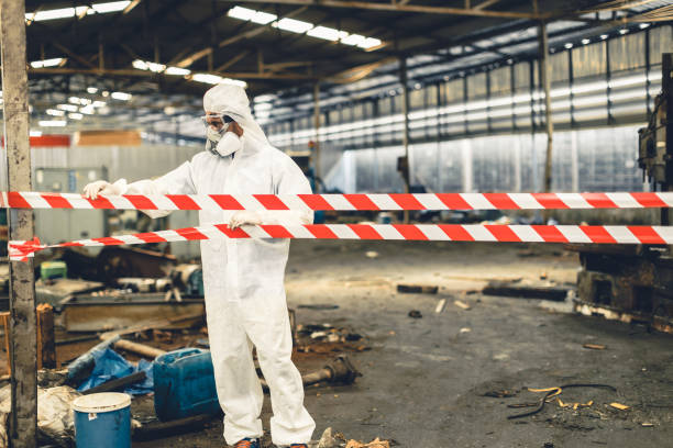 Professional Biohazard technician working in Freeman, SD